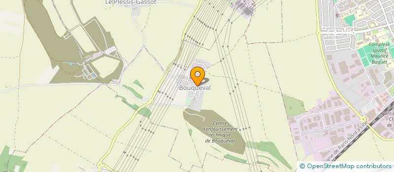 localisation de l'entreprise FERFORTEXPORT  BOUQUEVAL