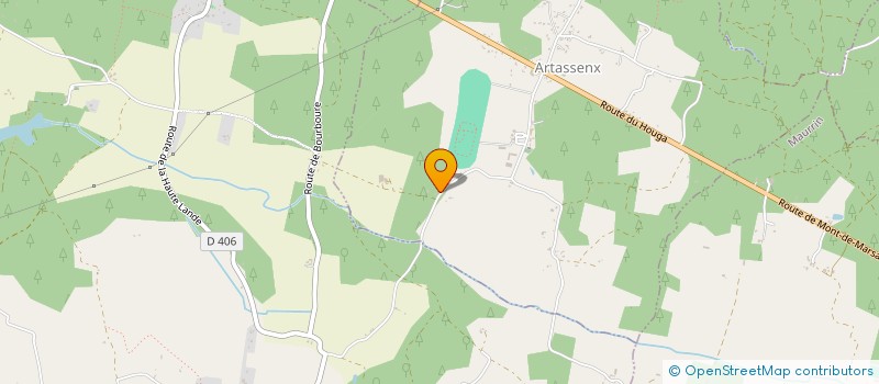 localisation de l'entreprise FERGALLEC  ARTASSENX