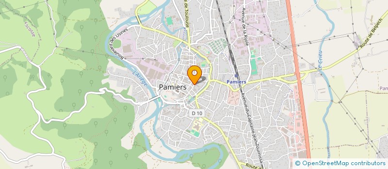 localisation de l'entreprise FERGO SAS à PAMIERS
