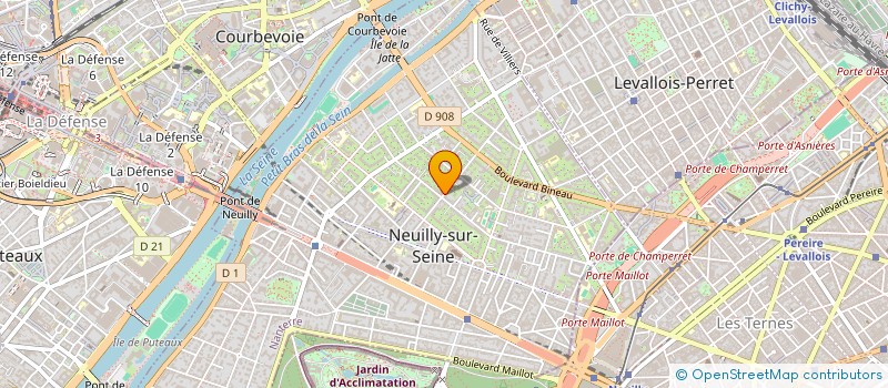 localisation de l'entreprise FERGUSON CONSULTING & TRADING à NEUILLY-SUR-SEINE