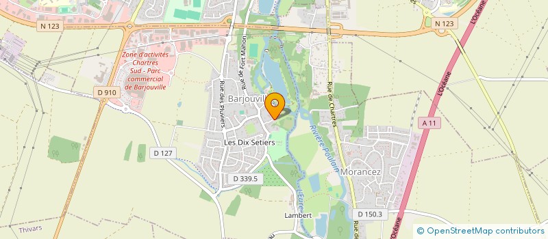 localisation de l'entreprise FERHAMEX à BARJOUVILLE