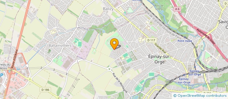 localisation de l'entreprise FERHI IMMO  EPINAY-SUR-ORGE