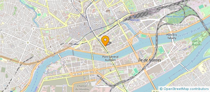 localisation de l'entreprise FERI  NANTES