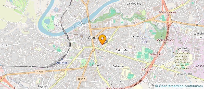 localisation de l'entreprise FERIA GIPSY à ALBI