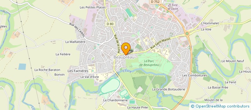 localisation de l'entreprise FERIA MADE IN MAUGES à BEAUPREAU-EN-MAUGES