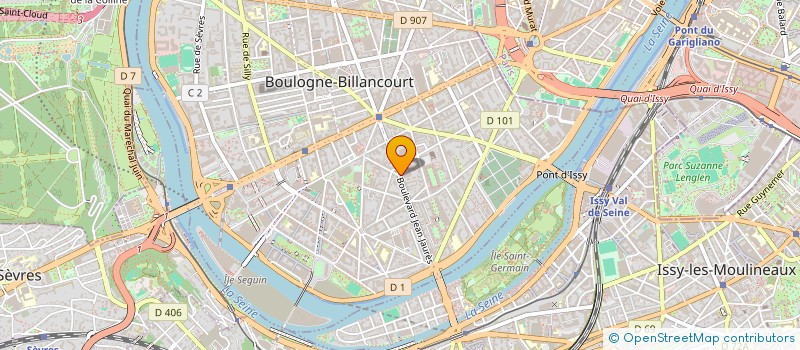 localisation de l'entreprise FERIALE à BOULOGNE-BILLANCOURT