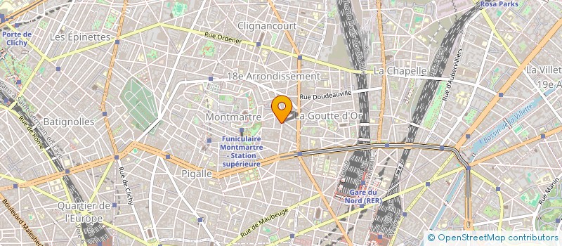 localisation de l'entreprise FERIC  PARIS