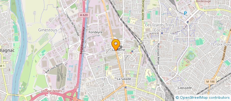 localisation de l'entreprise FERIEL  TOULOUSE