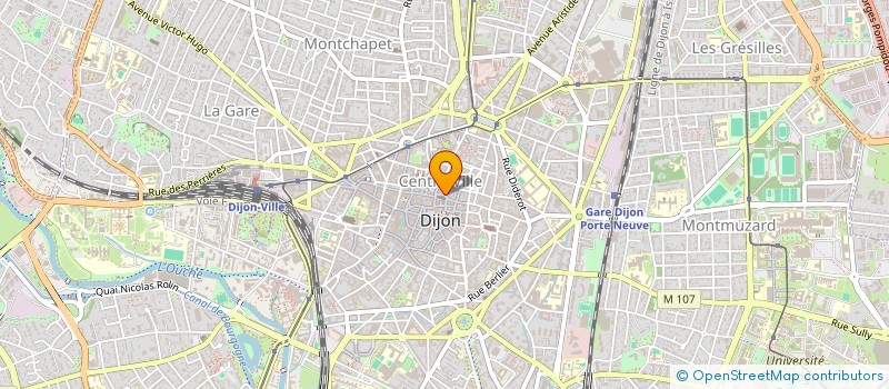 localisation de l'entreprise FERIENWOHNUNG à DIJON