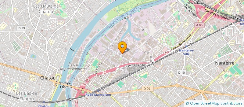 localisation de l'entreprise FERIMEX SA  NANTERRE