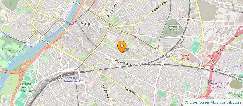localisation de l'entreprise FERINO à ANGERS