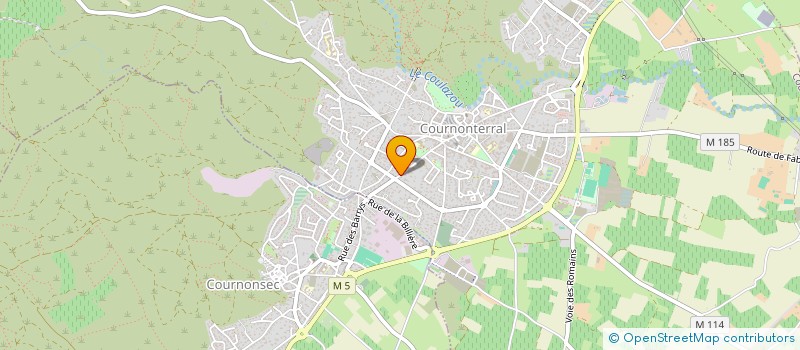 localisation de l'entreprise FERINOX 34 à COURNONTERRAL