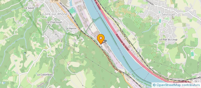 localisation de l'entreprise FERINOX S A  SAINT-ROMAIN-EN-GAL