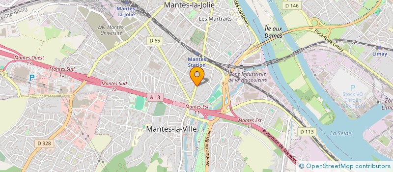 localisation de l'entreprise FERINVEST  MANTES-LA-VILLE