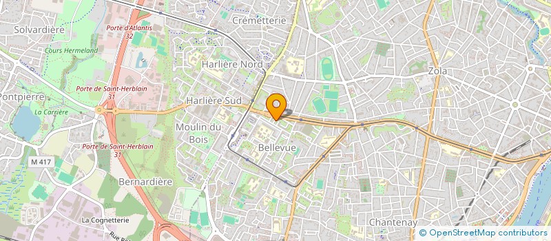 localisation de l'entreprise FERIT CONSTRUCTIONS à NANTES