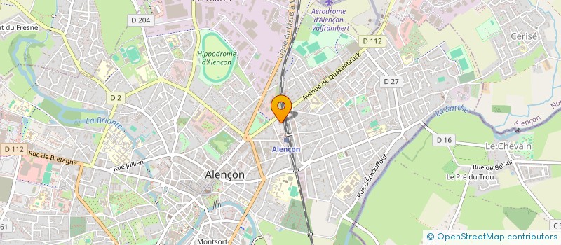 localisation de l'entreprise FERJA à ALENCON