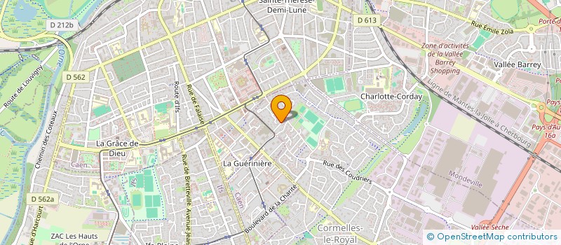 localisation de l'entreprise FERLAU  CORMELLES-LE-ROYAL