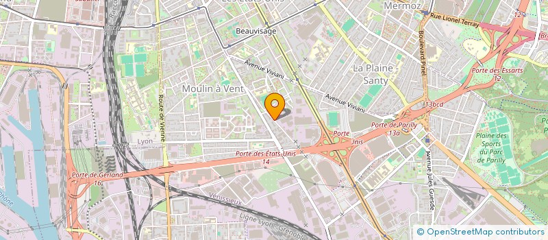 localisation de l'entreprise FERLAY MANUTENTIONS TRANSFERTS  VENISSIEUX