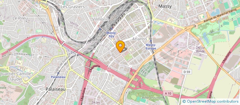localisation de l'entreprise FERLEN  MASSY
