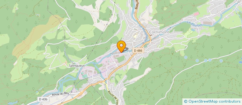 localisation de l'entreprise FERLOR-FIXOUTIL à CORNIMONT