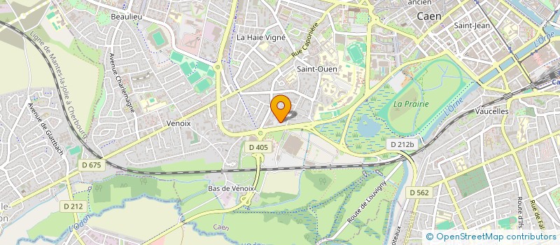 localisation de l'entreprise FERLYNAM à CAEN