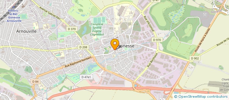 localisation de l'entreprise FERM ELEC à VAUDHERLAND