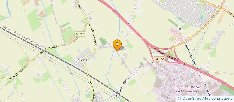 localisation de l'entreprise FERM'ENTIERES à LA CHAPELLE-D'ARMENTIERES