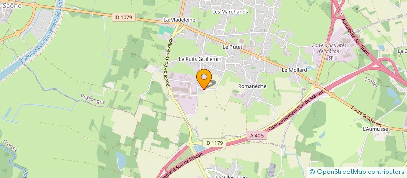 localisation de l'entreprise FERM'ISOL à REPLONGES