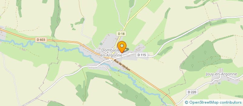 localisation de l'entreprise FERM'VERELEC à VILLE-SUR-COUSANCES