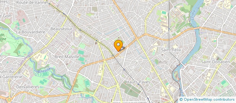 localisation de l'entreprise FERMADEC BON PASTEUR  NANTES