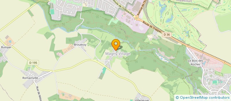 localisation de l'entreprise FERMALP  MAGNY-LES-HAMEAUX