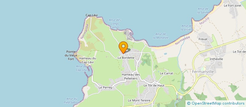 localisation de l'entreprise FERMANVILLE - ANIMATION  FERMANVILLE