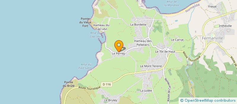 localisation de l'entreprise FERMANVILLE LOCATION  FERMANVILLE