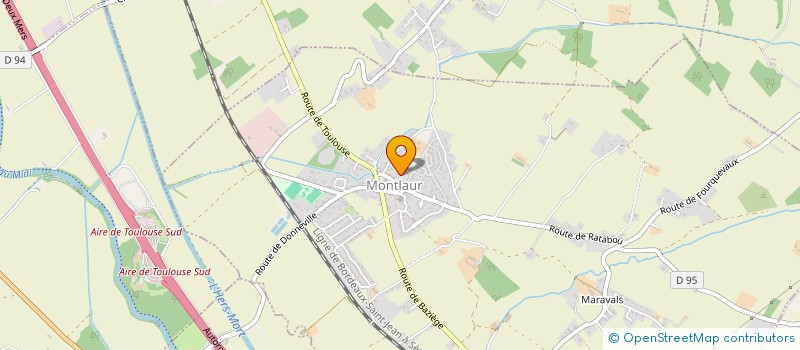 localisation de l'entreprise FERMAQUATIC  BELBERAUD