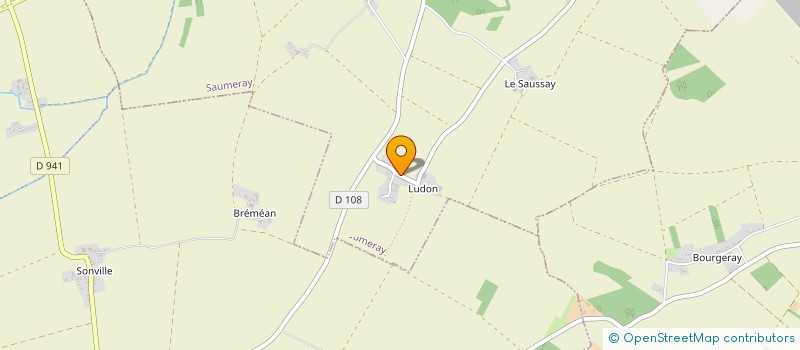 localisation de l'entreprise FERMAR à SAUMERAY