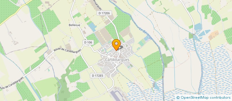 localisation de l'entreprise FERMAS à CANDILLARGUES
