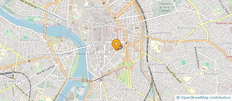 localisation de l'entreprise FERMAT 2 à TOULOUSE