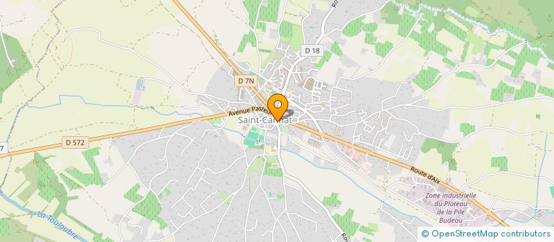 localisation de l'entreprise FERMAT  SAINT-CANNAT