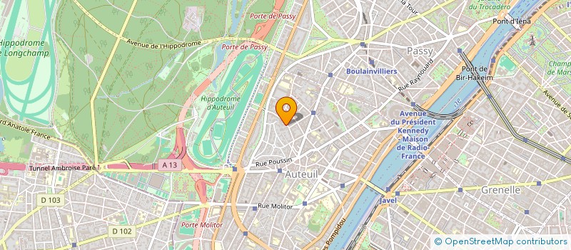 localisation de l'entreprise FERMAT  PARIS