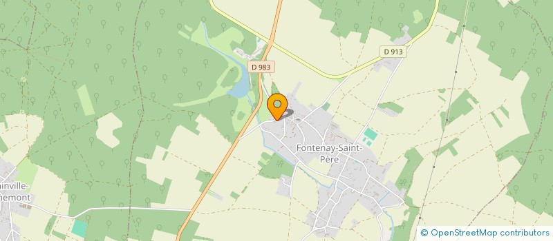 localisation de l'entreprise FERMATIC SAS à GUITRANCOURT
