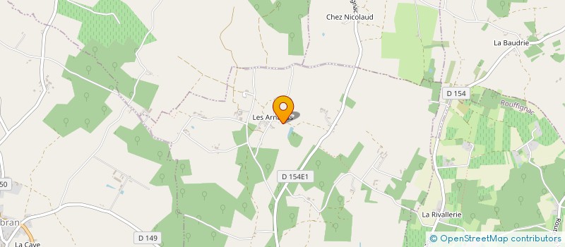 localisation de l'entreprise FERMAVI  SALIGNAC-DE-MIRAMBEAU