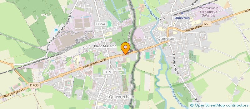 localisation de l'entreprise FERME A ORS - FAMILLE PRINCE  QUIEVRECHAIN