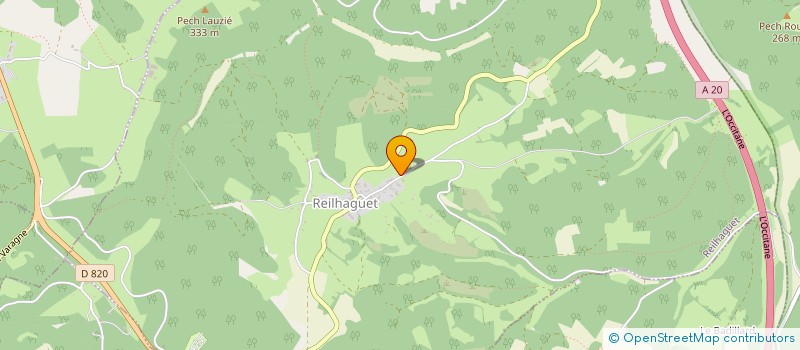 localisation de l'entreprise FERME ADENOT à LOUPIAC