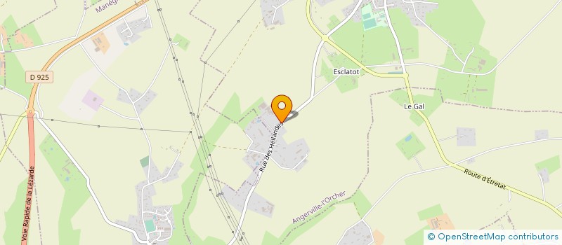 localisation de l'entreprise FERME ANDRIEU  ANGERVILLE-L'ORCHER