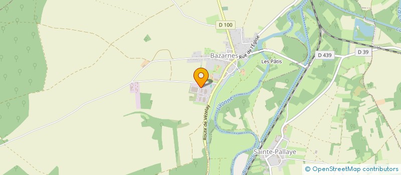 localisation de l'entreprise FERME AQUACOLE DE CRISENON  PREGILBERT