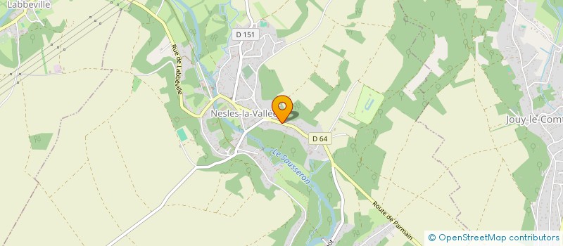 localisation de l'entreprise FERME AUX PINCEAUX  NESLES-LA-VALLEE