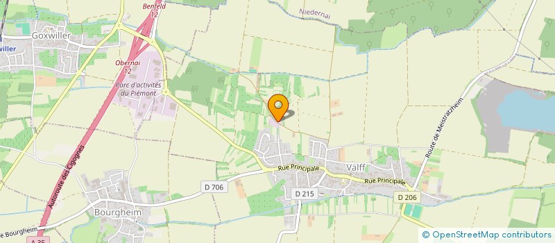 localisation de l'entreprise FERME AVICOLE DU RIETHERFELD à VALFF