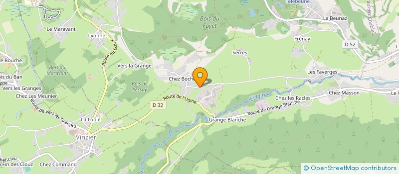 localisation de l'entreprise FERME BETEMPS à SAINT-PAUL-EN-CHABLAIS