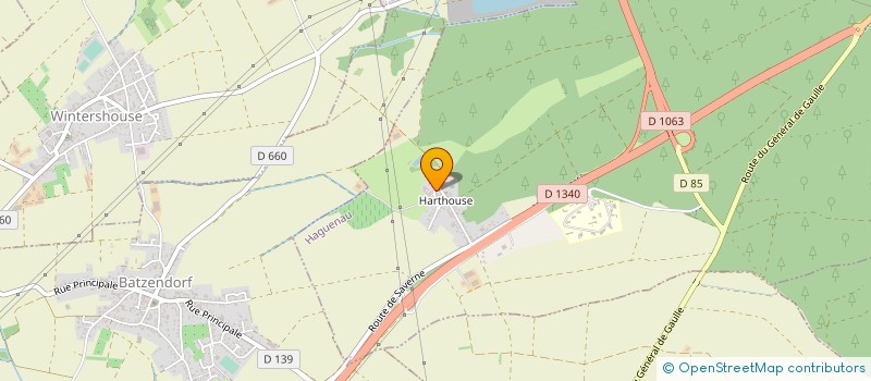 localisation de l'entreprise FERME BRANDT ARBOGAST à HAGUENAU