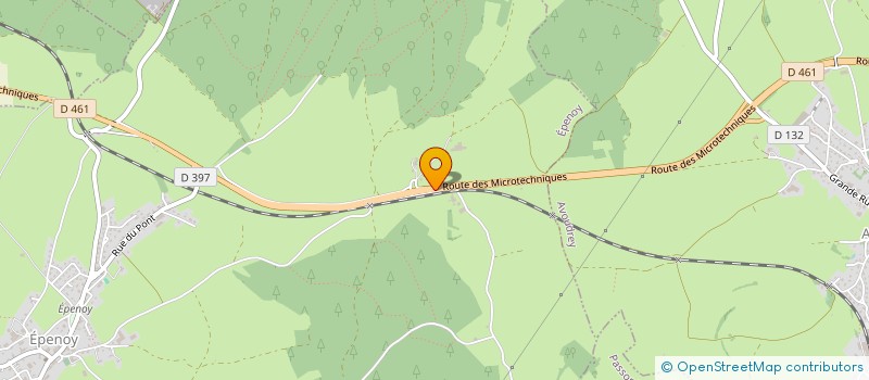 localisation de l'entreprise FERME CUPILLARD  EPENOY